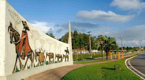 Mural dos Tropeiros, Lapa (Arquivo).